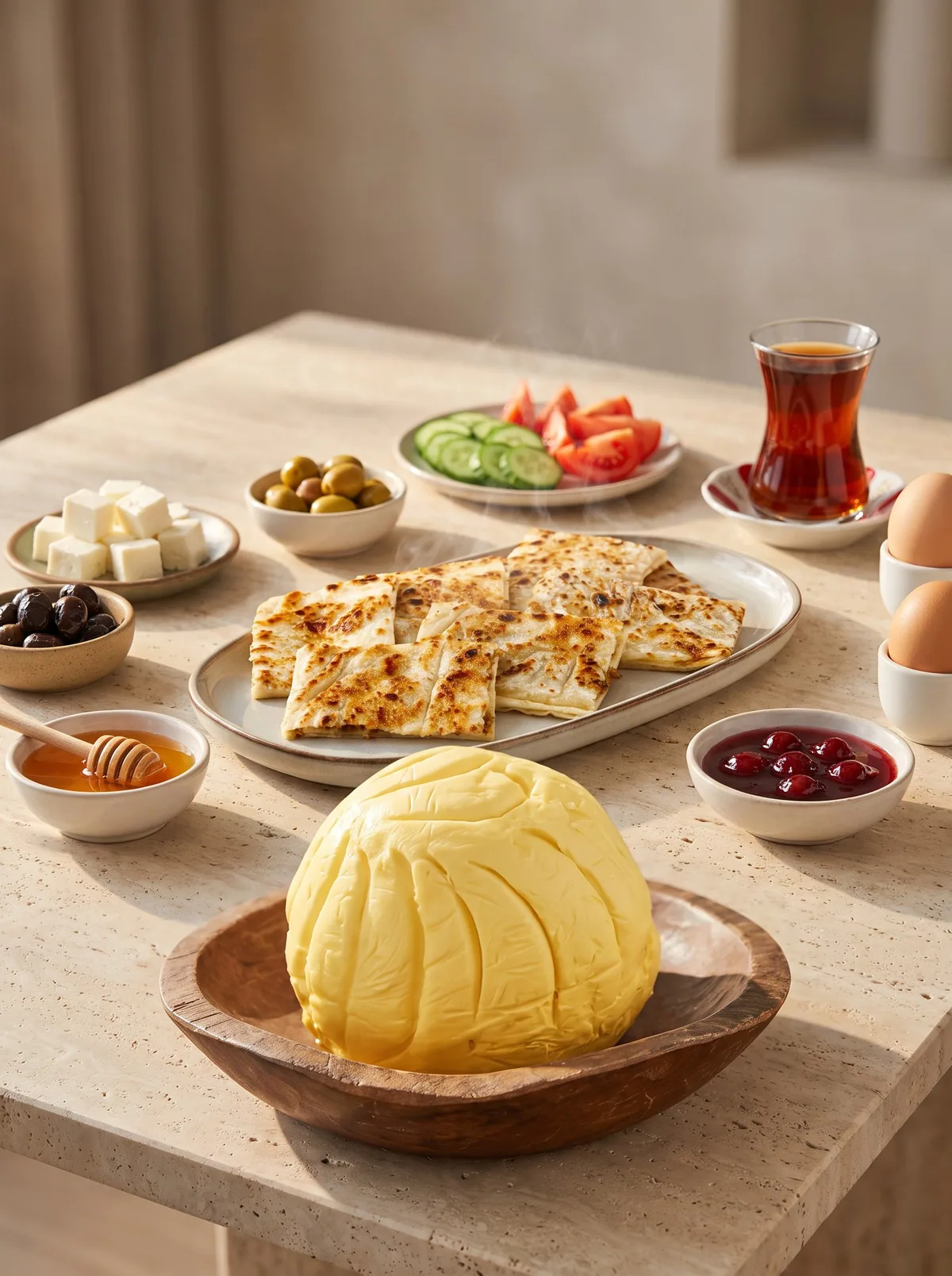 Hafta sonu kahvaltısı.