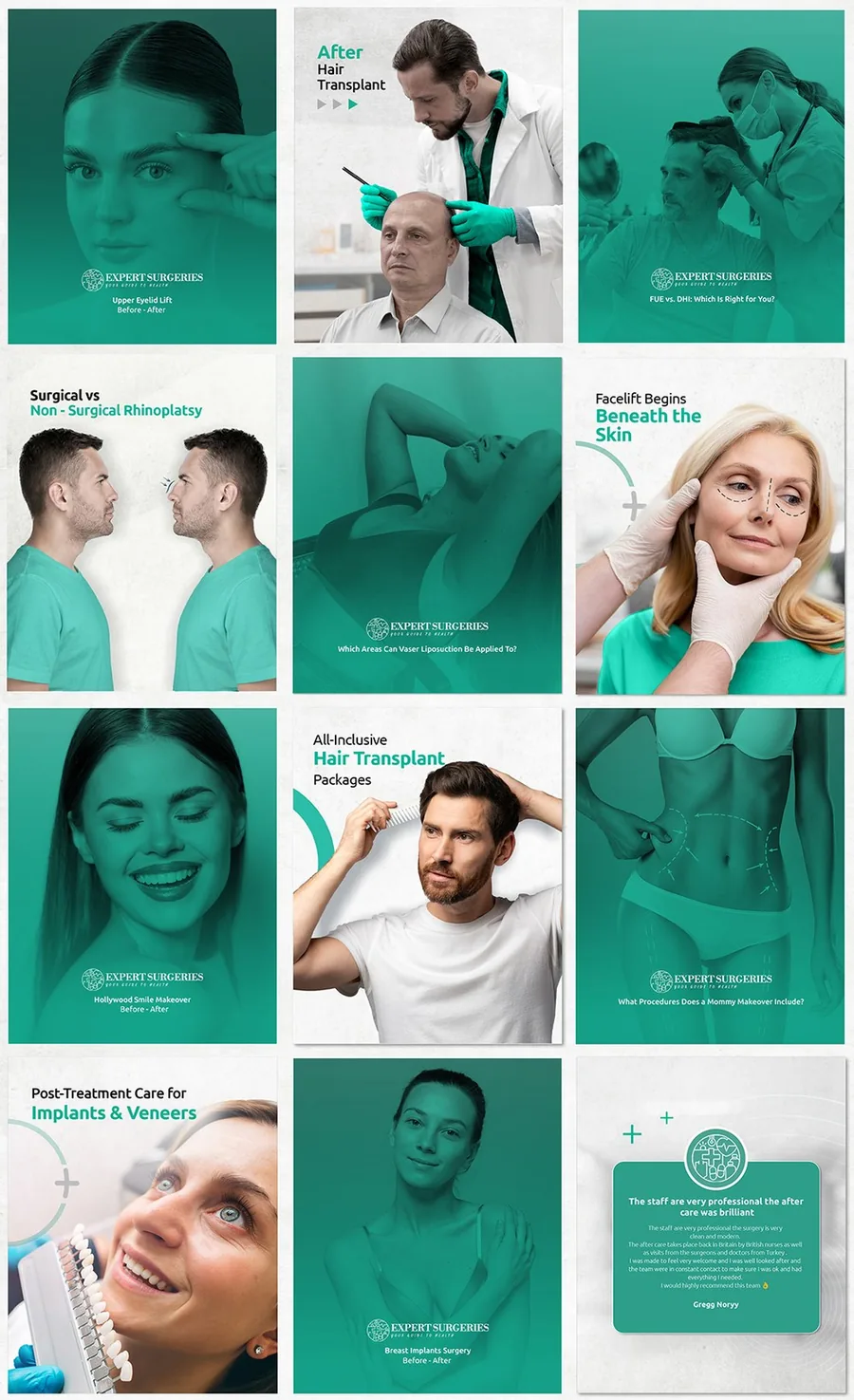 Dentisland aylık feed planı
