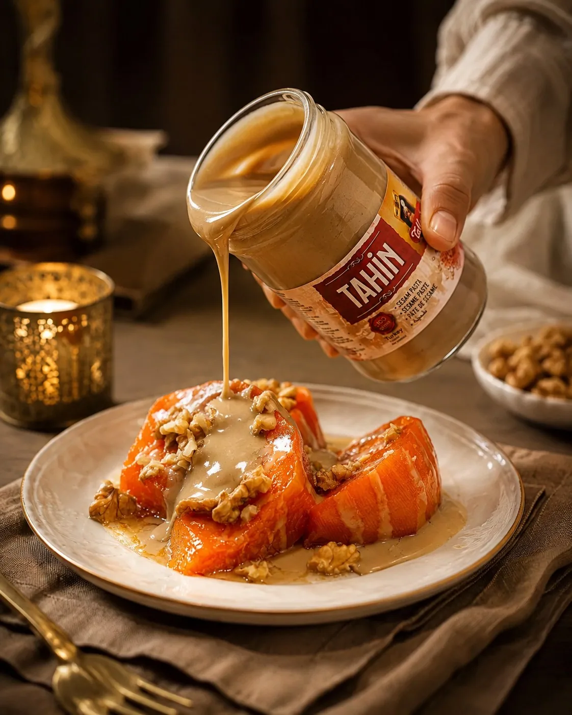 Kabak çekirdeği tahini.